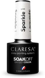 Claresa Gel-lac de unghii - Claresa Sparkle SoakOff UV/LED Color 8