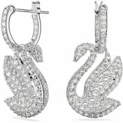 Swarovski fülbevaló Iconic Swan - ezüst Univerzális méret - answear - 57 990 Ft