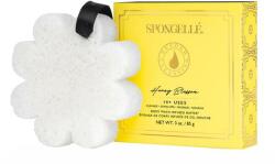 Spongelle Burete de duș reutilizabil din spumă - Spongelle Honey Blossom Boxed Flower Body Wash Infused Buffer 85 g