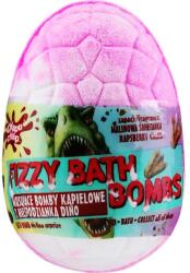 Chlapu Chlap Bombă de baie Dino cu surpriză, roz cu aromă de zmeură - Chlapu Chlap Dino Raspberry Cream Fizzy Bath Bombs 140 g