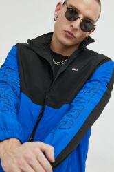 Tommy Jeans rövid kabát férfi, átmeneti, oversize - kék XXL - answear - 41 990 Ft
