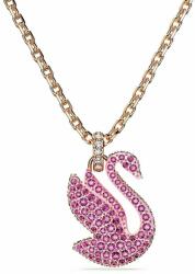 Swarovski nyaklánc Iconic Swan 5647552 - rózsaszín Univerzális méret
