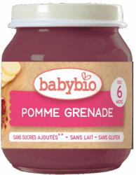 Babybio Био плодово пюре Babybio - Ябълка и нар, 130 g (3288131510997) - ozone