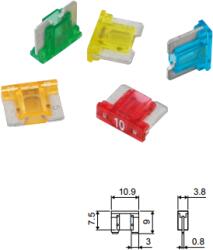 Tesla Siguranta auto Tesla Glow Low Profile Mini Blade 7.5A 32V FLL7.5A