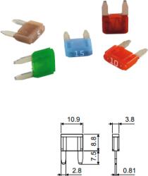 Tesla Siguranta auto Tesla Mini Blade 25A 32V FN25A