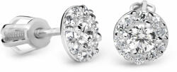 Cutie Diamonds Luxus bedugós fehér arany fülbevalók gyémántokkal DZ60167-30-00-X-2 - vivantis