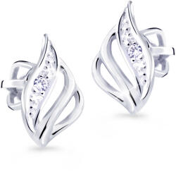 Cutie Diamonds Luxus fehérarany fülbevalók gyémántokkal DZ8024-30-00-X-2 - vivantis