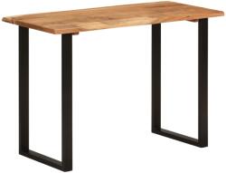 vidaXL Masă de bucătărie, 110x50x76 cm, lemn masiv de acacia (350289)