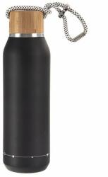Orion Thermo palack, rozsdamentes acél/bambusz 0, 6 l fekete
