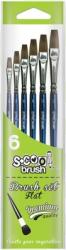 S-Cool Pensula tempera de extracalitate, 6 buc/set S-Cool SC098 (SC098)