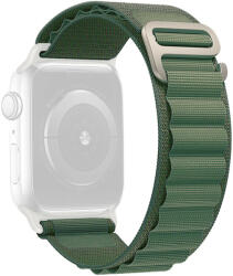 Apple Curea pentru Apple Watch, material textil, verde (pentru carcase 49/45/44mm)
