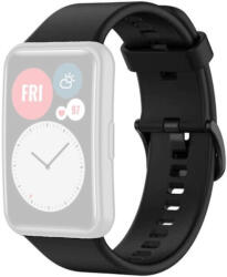 Ricardo Curea de silicon Ricardo 20mm (pentru Huawei Watch Fit), negru, + accesorii pentru înlocuire