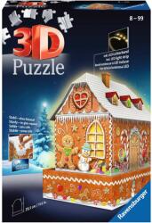 Ravensburger Puzzle 3D Ravensburger din 216 de piese - Gingerbread House (11237)