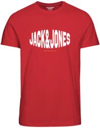 JACK & JONES Tricou pentru bărbați JORMARQUE Standard Fit 12232652 Rococco Red S