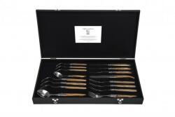 Laguiole Evőeszközkészlet LUXURY, 16 db, olajfa markolattal, Laguiole (LAGSDV-301227)