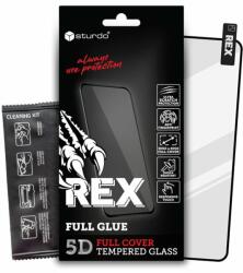 Sturdo Sticla de protectie Sturdo Rex Samsung Galaxy A12, Neagră , Full Glue 5D