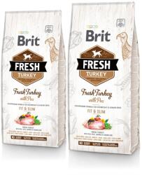 Brit Fresh turkey with pea light fit & slim 24 kg (2 x 12 kg)