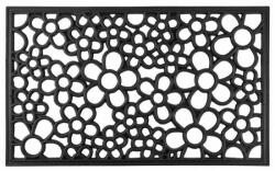 Strend Pro Covoras intrare, cauciuc, 45x75 cm, model floral GartenVIP DiyLine