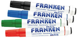 Franken Táblamarker 1-3mm kerek, antibakteriális 4-es klt FRANKEN (Z1703) - cartridge