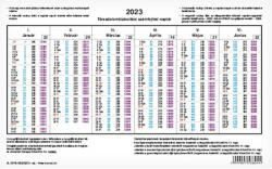 Nyomell TB naptár A. 3516-38/2026 (A.3516-38/2026) - cartridge
