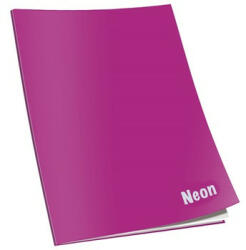  Füzet CONNECT Neon lakk borító, A/4 40+2 lap 80gr papír, vonalas (404781)