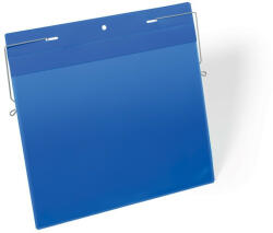 DURABLE Dokumentum tároló zseb drót rögzítéssel A4 fekvő DURABLE 50db/csom (175407) - cartridge