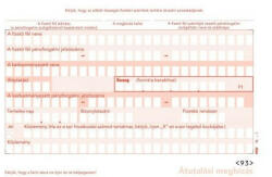 Bluering Nyomtatvány átutalási megbízás A6 PFNY. 11 2pld 500db/csomg (24074) - cartridge