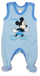 AB ABR Belül bolyhos ujjatlan pamut rugi - Kék - Mickey egér (56)