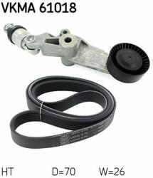 SKF Set curea transmisie cu caneluri SKF VKMA 61018 (VKMA 61018) - automobilus
