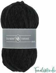 DURABLE Velvet 325 Black - fekete zsenília fonal