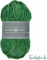 DURABLE Velvet 2133 Dark Mint - sötétzöld zsenília fonal