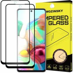 Wozinsky 2x 3D Full Glue Edzett üveg Samsung Galaxy A13 5G - fekete