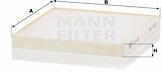 Mann-filter Filtru, aer habitaclu MANN-FILTER CU 18 002 (CU 18 002)