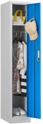 +Plus by Viamond Vestiar metalic Premium 1 usa color albastru 300x450x1800 mm (LxlxH), Asamblat, Extra Plus albastru Vestiar metalic compact 1 1 30 kg Nu 312x450x1800 (61004111)