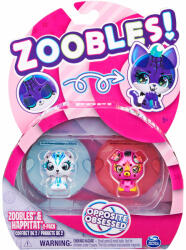 Spin Master Zoobles Pachet Animalute De Transformare Ursulet Si Catelus (6061774_20133140) Figurina
