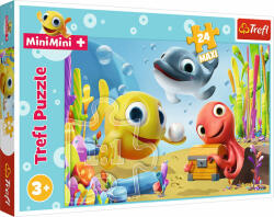 Trefl Puzzle Trefl 24 Maxi Pestisorii Fericiti (14341) - leunion Puzzle