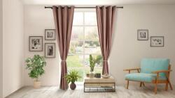Heinner Set 2 draperii catifea 140x270 cm - Bej (HR-VDR140-BEJ)