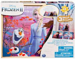 Spin Master Set 3 Puzzle-uri Frozen2 Din Lemn (6053001) - leunion