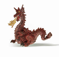 Papo Figurina Dragon Rosu Cu Flacara (papo39016) - leunion Figurina