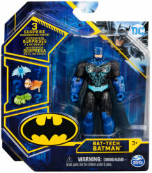 Spin Master Figurina Batman Bat-tech Articulata 10cm Cu 3 Accesorii Surpriza (6055946_20129913) Figurina