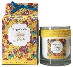 Song of India Lumânare aromatică - Song of India Ivory Musk Scented Candle 200 g