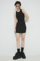 Tommy Hilfiger ruha fekete, mini, testhezálló - fekete S - answear - 19 990 Ft