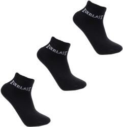 Everlast Юношески чорапи Everlast Quarter Socks 3 Pack Junior - Black