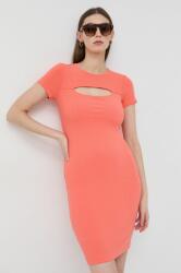 GUESS ruha LANA rózsaszín, mini, testhezálló, WBYK95 KB9E2 - rózsaszín L - answear - 27 990 Ft