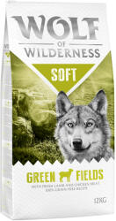 Wolf of Wilderness 12kg Wolf of Wilderness 'Soft - Green Fields' - bárány száraz kutyatáp
