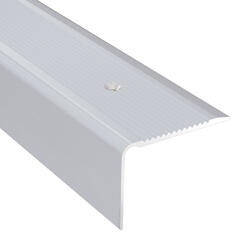 Arbiton PS2-A1 Alumínium lépcsőprofil, csúszásgátlós, csavarozható (120 cm/2.5 cm) - Ezüst (156242000000000692 - PS2-A1-SILVER)