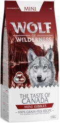 Wolf of Wilderness 1kgWolf of Wilderness - mini krokettek száraz kutyatáp-. Canadian Woodlands - marha, pulyka, tőkehal