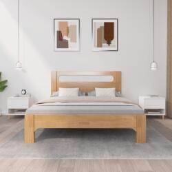 vidaXL Noptiere, 2 buc. , alb, 50x46x50 cm, lemn prelucrat (819533)