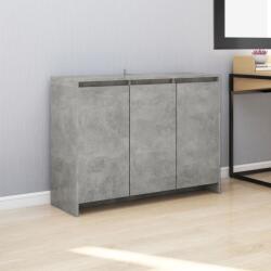 vidaXL Servantă, gri beton, 102x33x75 cm, PAL (809777) Comoda