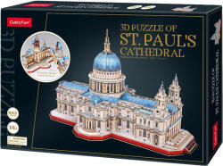 3D puzzle- St. Paul's Cathedral exklusive- 643 db CubicFun (3D-MC270)
